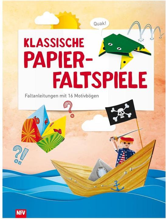 Actual product image Classic paper folding games (1 x)