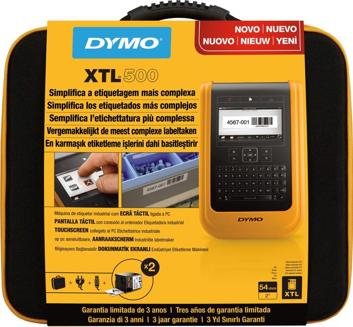 Actual product image Dymo XTL 500 54 mm Label Maker Kit (300 dpi)
