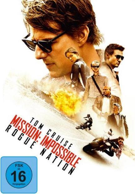 Actual product image Mission: Impossible Rogue Nation (DVD, 2015, German, English)
