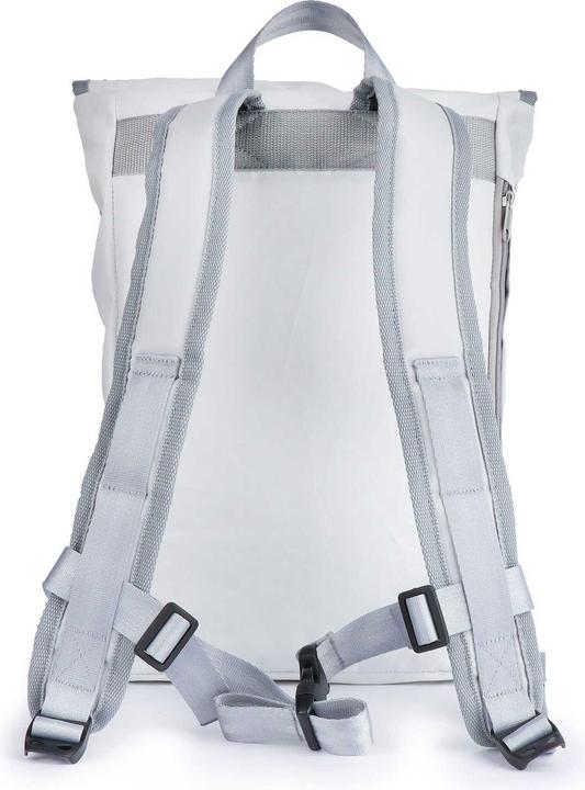 Produktbild 360Grad Landgang Rucksack Segeltuch weiss mit Zahl grau (20 l)