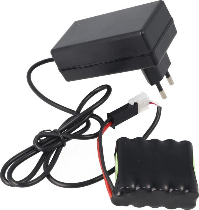 Actual product image AccuCell Quick charger exactly suitable for roma roller shutter 4511670 Battery 12V 800mAh (1 pcs., 800 mAh, Rechargeable battery)