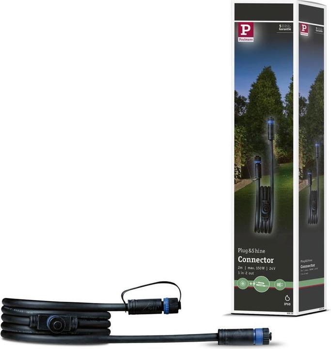 Produktbild Paulmann Outdoor Plug & Shine Kabel 1 in-2 out
