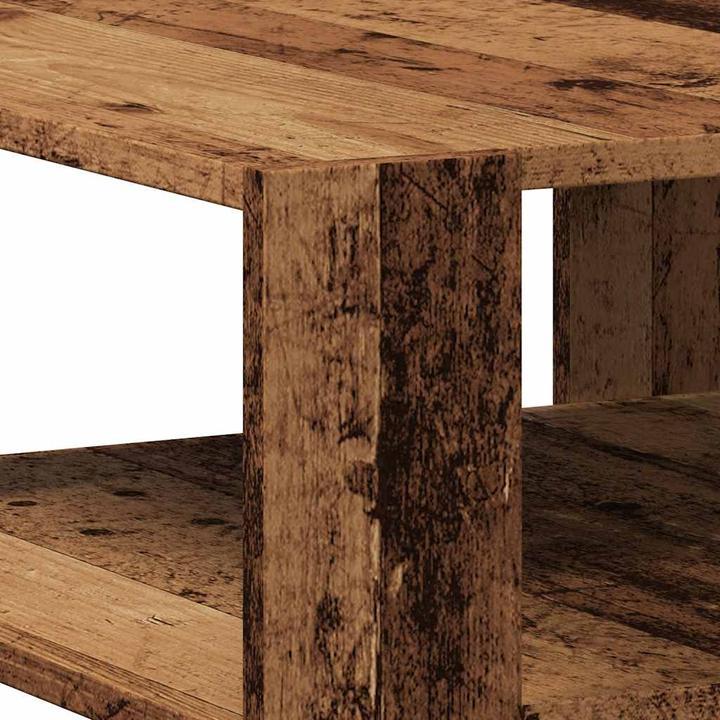 Produktbild VidaXL Couchtisch Altholz-Optik 58x58x40 cm Holzwerkstoff (58 x 58 x 40 cm)