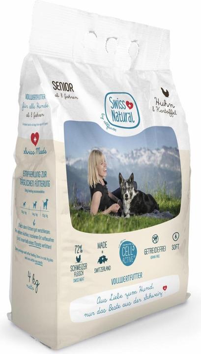 Actual product image Swiss natural Soft SENIOR Chicken & Potato (Senior, 1 pcs., 1000 g)