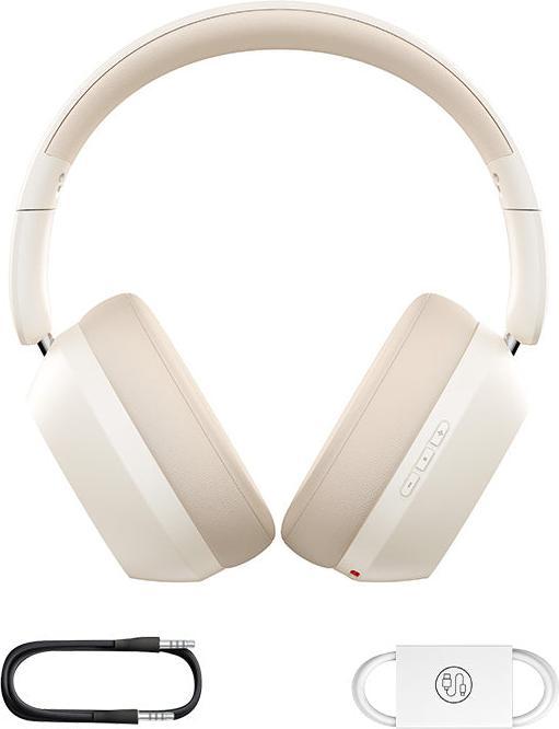 Immagine prodotto Baseus Bass 35 Max Cuffie senza fili bianco stellare (50 h, Cablato, Senza fili)
