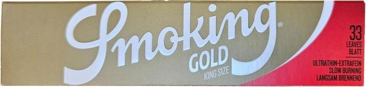 Actual product image Smoking Gold KingSize Slim