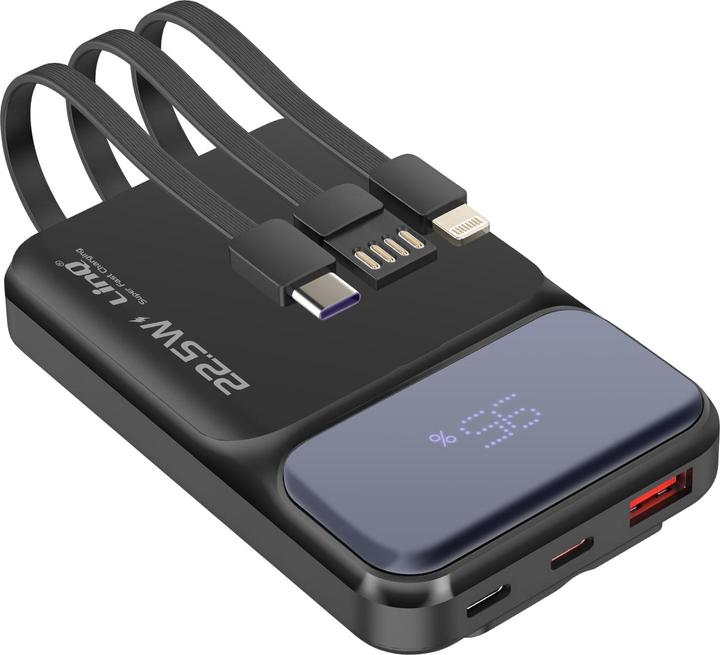 Produktbild LinQ 10.000mAh Powerbank + Kabel (10000 mAh)