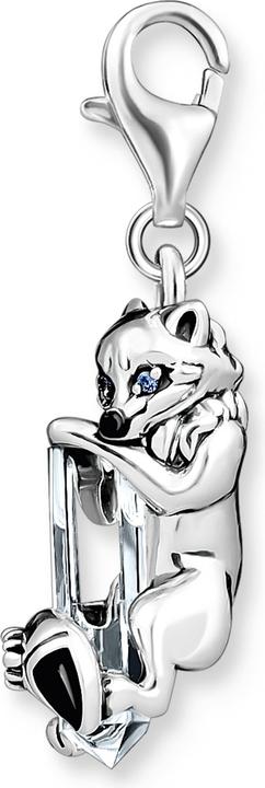 Produktbild Thomas Sabo Charm-Anhänger Fuchs Silber (925er Silber, Emaille)