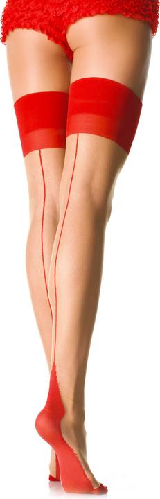 Leg Avenue Rossa/Nuda (Taglia unica)