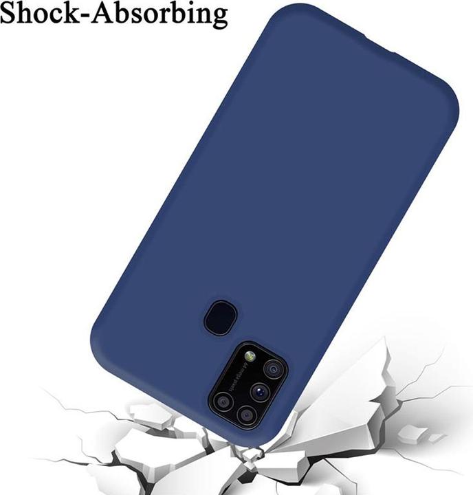 Actual product image Cadorabo TPU Liquid Silicone Case Cover (Samsung Galaxy M31)