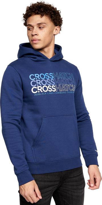 Actual product image Crosshatch Mens Larmen Hoodie (Pack of 2) (M)