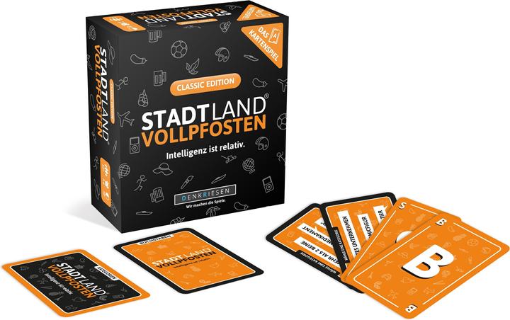 Productafbeelding Denkriesen Stadt Land Vollpfosten - Intelligentie is relatief (Duits)