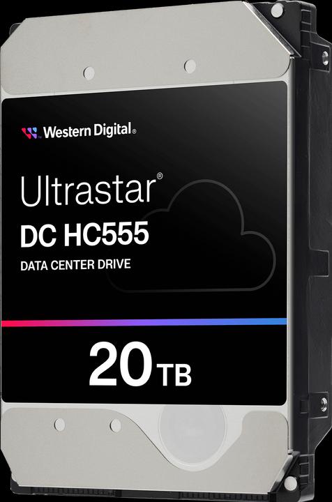 Productafbeelding WD Ultrastar DC HC555 3,5inch 26,1 20TB 512 7200RPM SAS ULTRA 512E SE P3 DC (20 TB, 3.5", CMR)