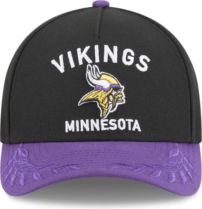 Actual product image New Era 9Forty M-Crown Cap NFL 2025 Draft Minnesota Vikings