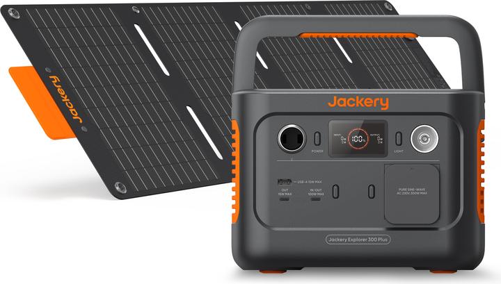 Immagine prodotto Jackery Explorer 300 Plus + 40W Mini (288 Wh, 3.75 kg)