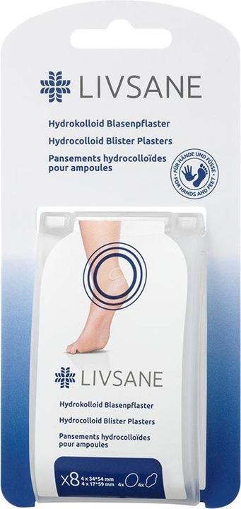 Livsane Blasenpflaster hydrokolloid 8 (8 x)