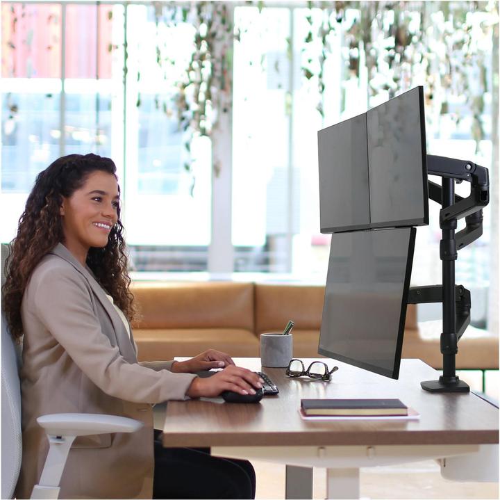 Produktbild Ergotron Zusatzarm inkl. Ringsatz für LX Monitor Arm (Tisch, 40")
