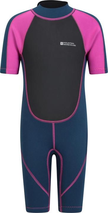 Actual product image Mountain Warehouse Childrens/Kids Contrast Panel Wetsuit (2.5 mm, 104)