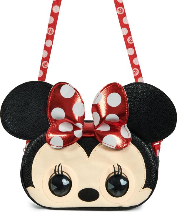 Actual product image Spin Master Purse Pets, Disney Minnie Mouse, giocattolo interattivo e borsetta con oltre 30 suoni e reazioni, bo