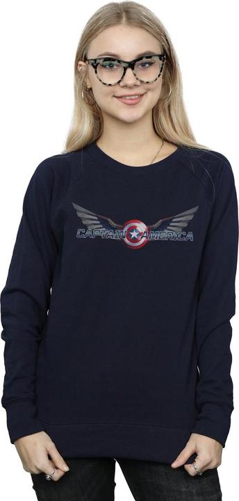 Produktbild Falcon And The Winter Soldier Captain America Logo Sweatshirt (M)