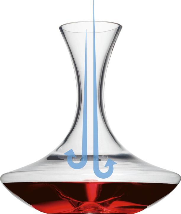 WMF Weindekanter mit Hohlboden 1,5l Dekantierflasche für Rotwein Weinbelüfter (1.50 l)