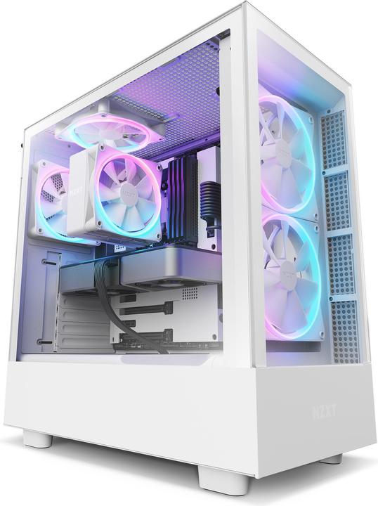 Actual product image NZXT T120 Aircooler RGB 120mm, white (159 mm)