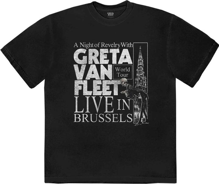 Immagine prodotto Greta Van Fleet Camicia in cotone Night Of Revelry per adulti (L)