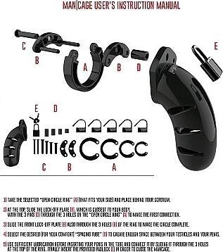 Immagine prodotto ManCage Modello 02 - Chastity Cock Cage
