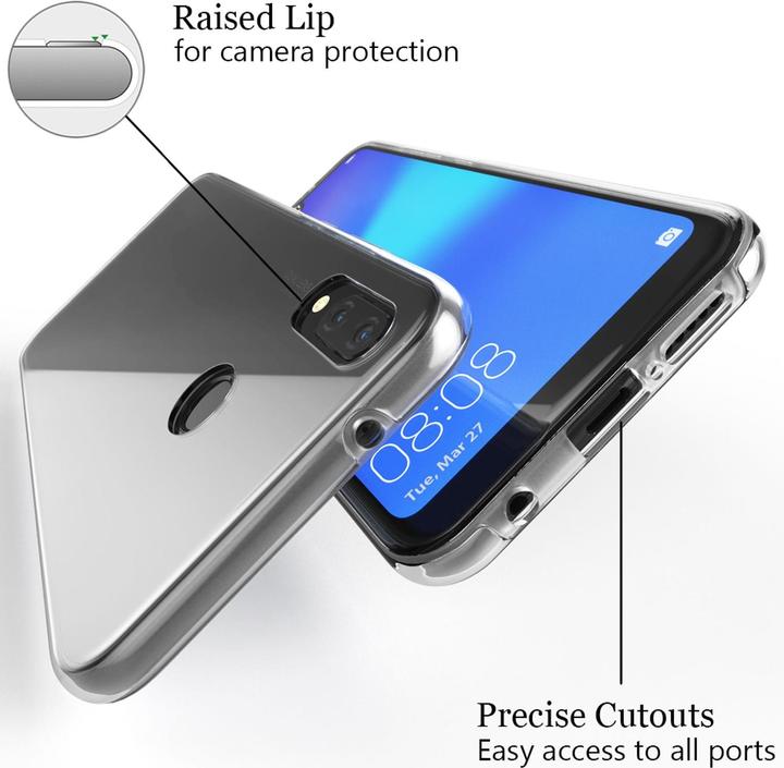 Immagine prodotto Nalia Custodia per cellulare a 360 gradi (Huawei P20 Lite)