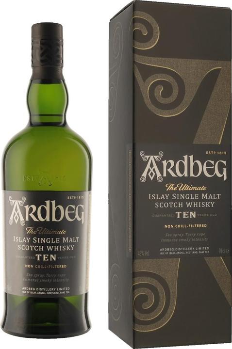 Produktbild Ardbeg 10 Years (Single Malt, Scotch Whisky, 1 x 70 cl)