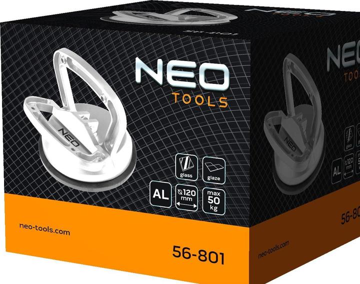 Produktbild Neo PRZYSSAWKA DO SZYB POJEDYŃCZA ALU 56-801 (50 kg)
