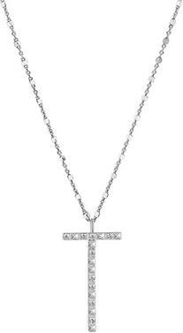 Actual product image Rosato Silver Cubica T Pendant Necklace RZCU20 (Chain. Pendant)