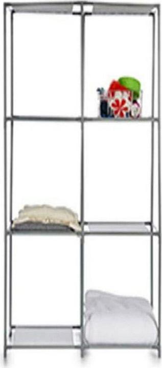 Produktbild Kipit Lagerregal mit 6 Fächern - Grau (35 x 68 x 102 cm)