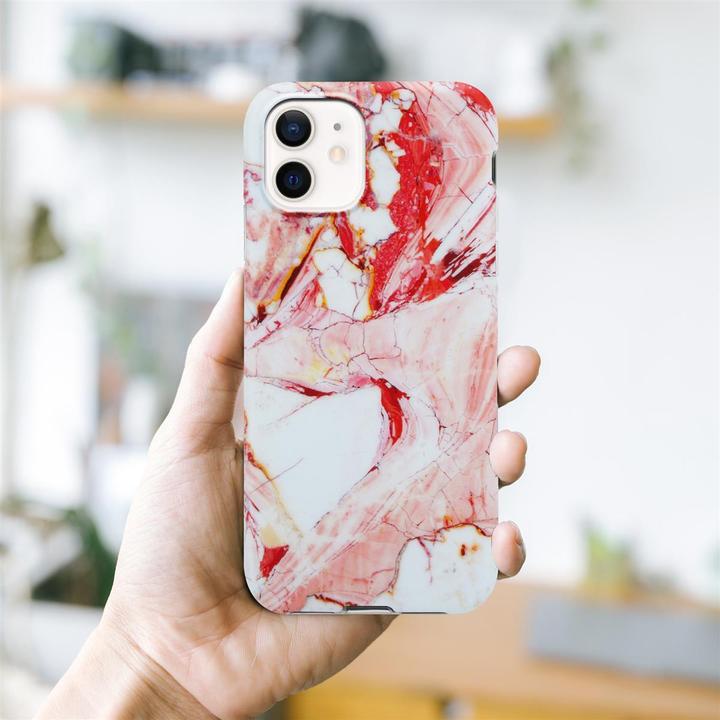 Actual product image Cadorabo IMD TPU Colorful Marble Cover (Apple iPhone 12 Pro Max)