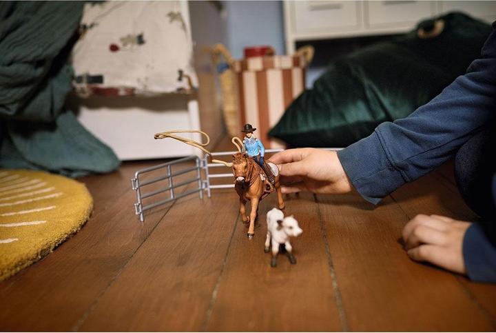 Produktbild Schleich Team Roping mit Cowgirl