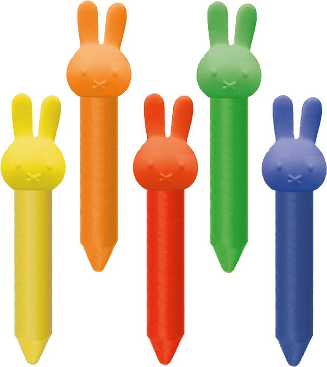 Actual product image Bambolino Toys Miffy Wax Crayons (Blue, Red, Green, Brown, Yellow, 5 x)