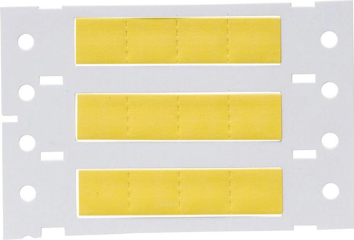 Image du produit Brady HX-250-2-YL-4, B-7642, Gaine thermorétractable Heatex 2:1, jaune, 12,5 x 11,3mm, pour diamètre de