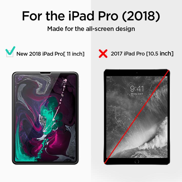Actual product image Spigen tempered glass Glas.TR Slim for iPad Air 4 2020 / 5 2022 (1 Piece, iPad Air 2022 (5th Gen))