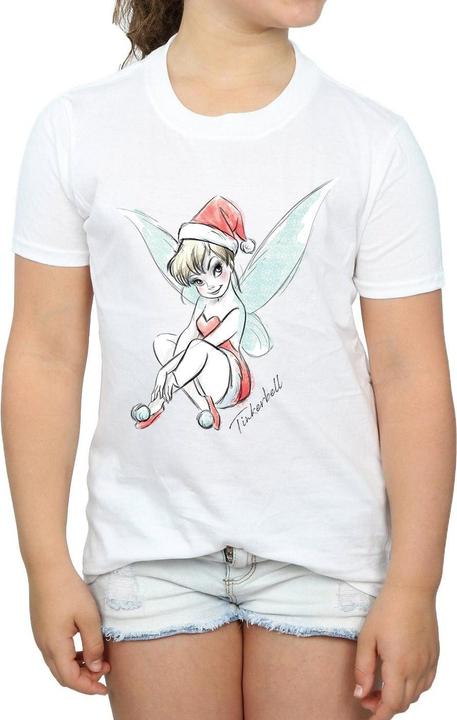 Immagine prodotto Disney Tinkerbell Christmas Fairy Maglietta Ragazze (140, 146)