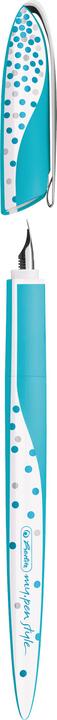 Actual product image Herlitz Fountain pen my.pen style Nicewriter Frozen Glam 1 piece (Blue, White, 1 x)