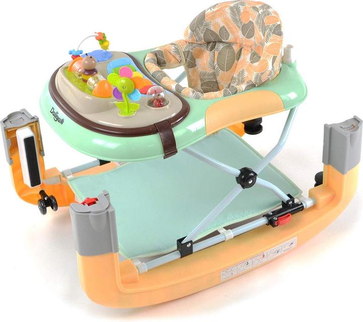 Immagine prodotto Daliya Passeggino 4in1 per bambini e ragazzi giallo-turchese