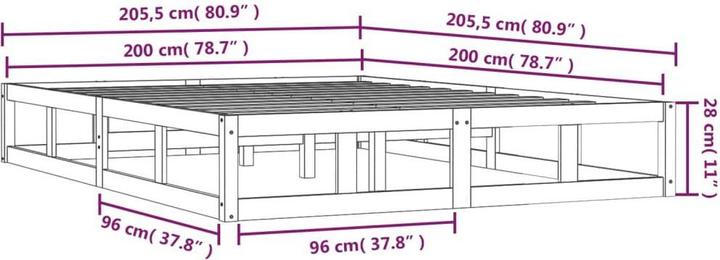 Actual product image VidaXL Nelek (200 x 200 cm)