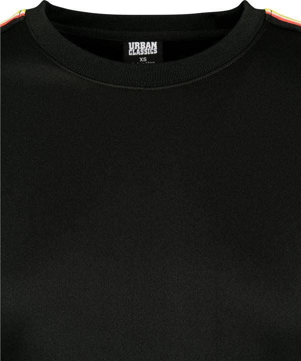 Actual product image Urban Classics Ladies Multicolor Taped Sleeve Crewneck (XXL)