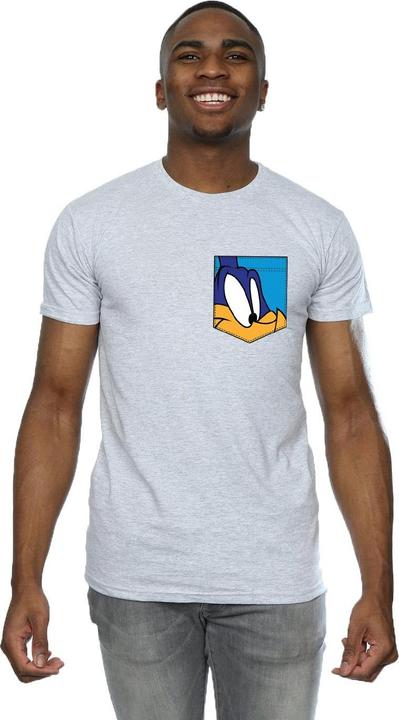 Produktbild Looney Tunes Road Runner Face Faux Pocket TShirt (XXL)