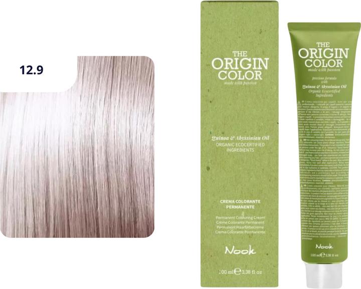 Immagine prodotto Nook Tintura per capelli Origin Colour (12,9 Perla Superlightener)