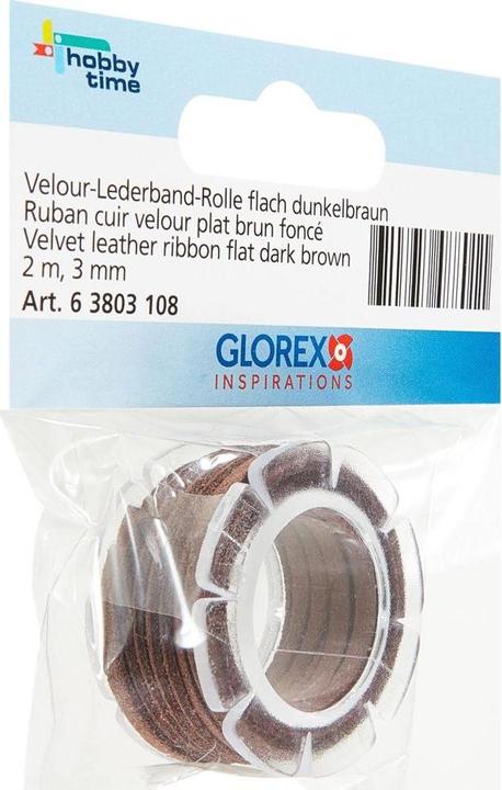 Produktbild Glorex Lederband Velour