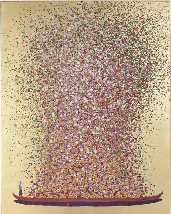 Produktbild Designlife Bild Touched Flower Boat oro rosa 160x120cm (120 x 160 cm)