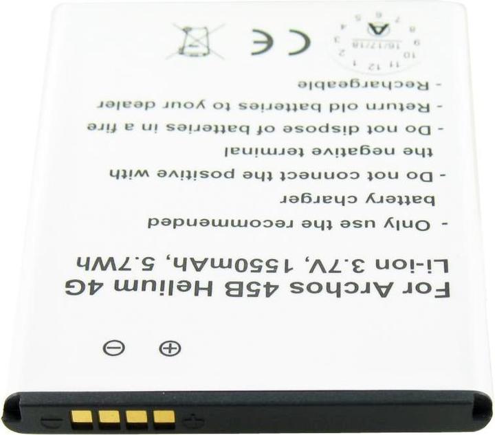 Immagine prodotto AccuCell Archos 45 Helium, 45G Helium 4G Batteria AC300CA