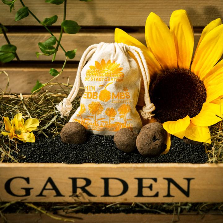 Produktbild Die Stadtgärtner Samenbomben Sonnenblume (Samenbomben)