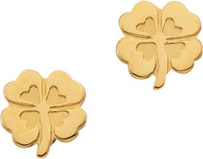 Produktbild Muau Ohrstecker (Gelbgold)